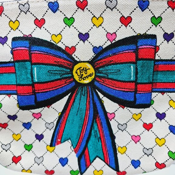 Brighton LOVE AND JOY Tassel Crossbody Pouch Bag Purse Shoulder Bag NWOT - Picture 5 of 8